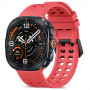 Tech-Protect Silicone Air apyrankė, skirta Samsung Galaxy Watch Ultra 1 / 2 (2024-2026) 47 mm, Crimson Red