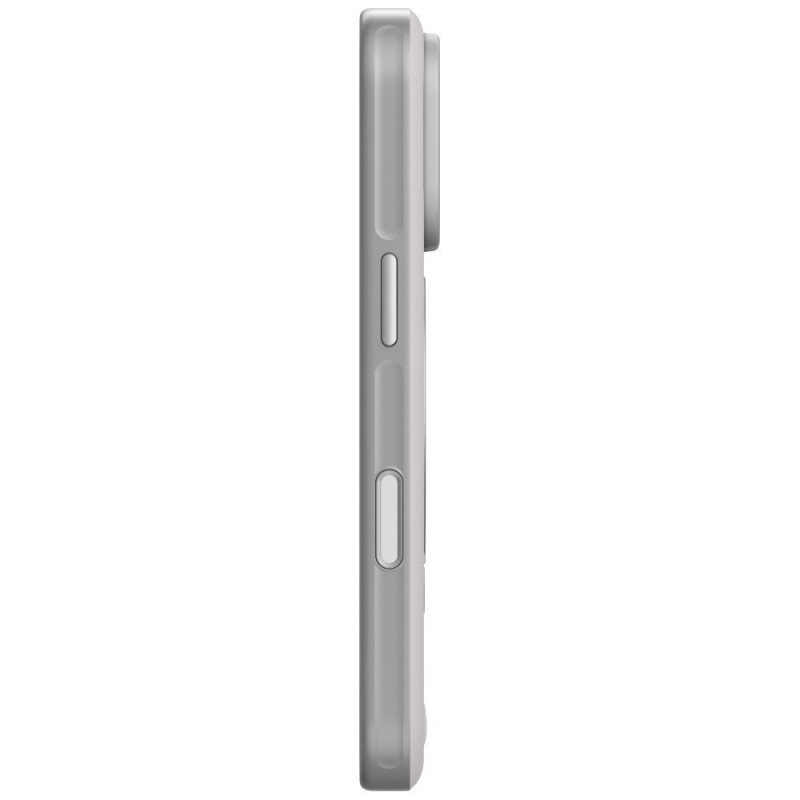 UNIQ Elix 360 Rotating Kickstand dėklas Apple iPhone 18 Pro / 17 Pro, šviesiai pilkas
