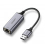 Ugreen MC209 USB 3.0 Gigabit Ethernet adapter, pilkas
