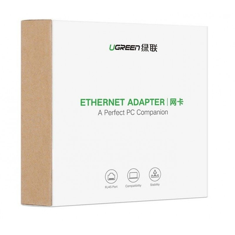 Ugreen MC209 USB 3.0 Gigabit Ethernet adapter, pilkas