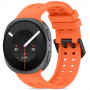 Tech-Protect Silicone Air apyrankė, skirta Samsung Galaxy Watch 8 / 9 / Classic 40 / 44 / 46 mm, Tangerine Orange