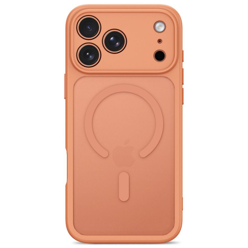 Tech-Protect BasicMag MagSafe dėklas, skirtas Apple iPhone 17 Pro Max / 18 Pro Max, matinis Cosmic Orange