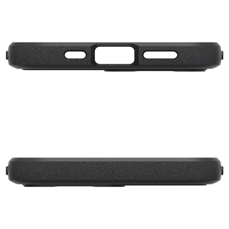 Spigen Rugged Armor Mag MagSafe dėklas, skirtas Apple iPhone 17e / 16e, matinė juoda
