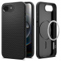 Spigen Liquid Air Mag MagSafe dėklas, skirtas Apple iPhone 17e / 16e, matte black