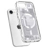 Spigen Ultra Hybrid Mag MagSafe dėklas, skirtas Apple iPhone 17e / 16e, Zero One, baltas