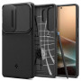 Spigen Optik Armor dėklas Samsung Galaxy S25 Ultra, juodas