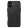 Spigen Liquid Air matinis juodas dėklas Apple iPhone 16