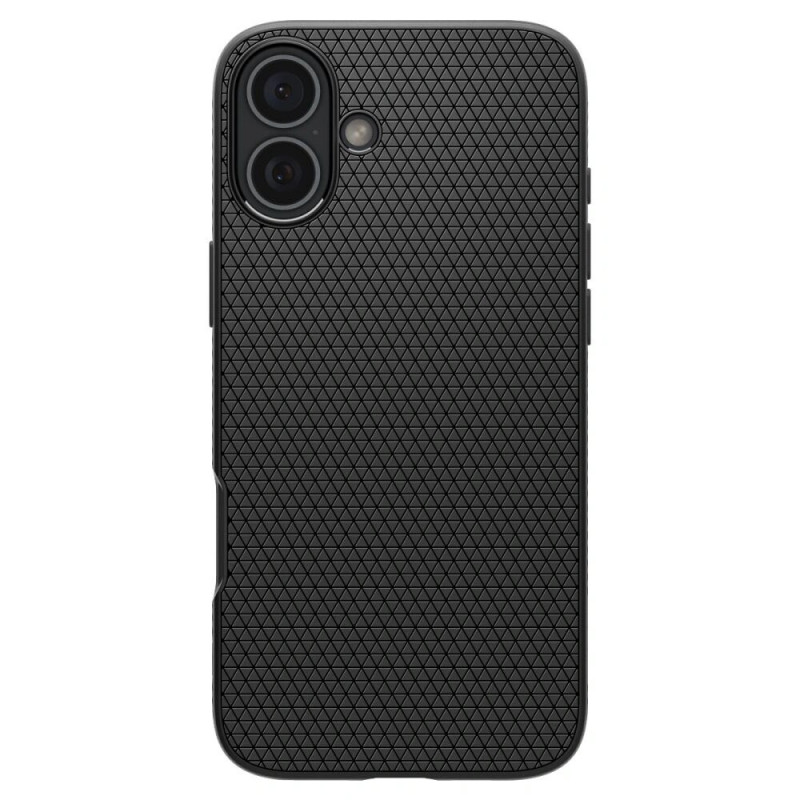 Spigen Liquid Air matinis juodas dėklas Apple iPhone 16