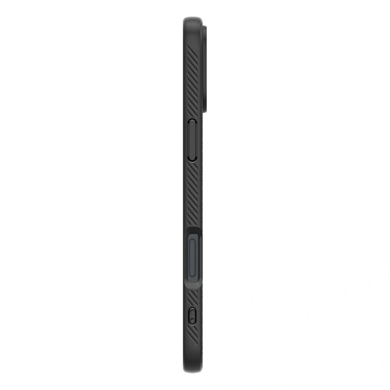 Spigen Liquid Air matinis juodas dėklas Apple iPhone 16
