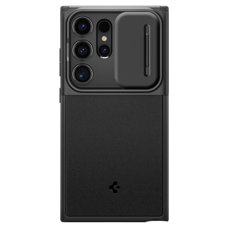 Spigen Optik Armor dėklas Samsung Galaxy S24 Ultra, juodas