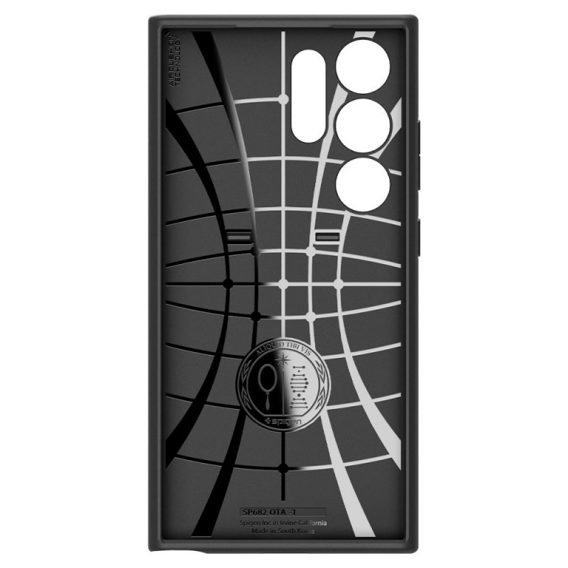 Spigen Optik Armor dėklas Samsung Galaxy S24 Ultra, juodas