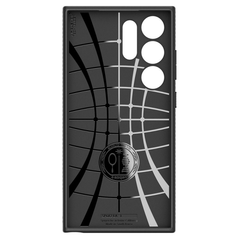 Spigen Liquid Air dėklas Samsung Galaxy S24 Ultra, matte black