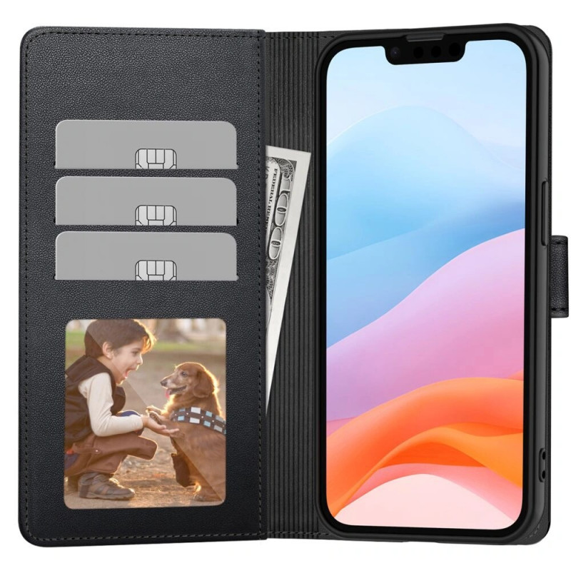 Tech-Protect Wallet dėklas Apple iPhone 17e / 16e, Matte Black