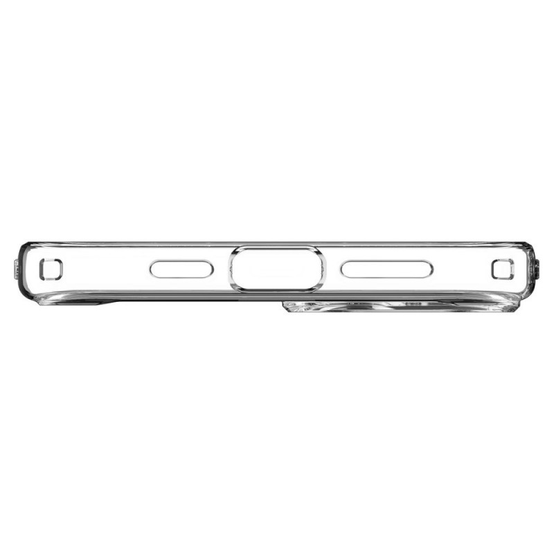 Spigen Ultra Hybrid Mag dėklas su MagSafe, skirtas Apple iPhone 15, baltas