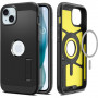 Spigen Tough Armor Mag (ACS06811) dėklas su MagSafe, skirtas Apple iPhone 15, juodas