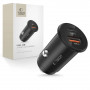 Tech-Protect CC02 2 portų automobilinis įkroviklis USB-A / USB-C, PD 35W / QC 3.0, juodas (THP4079)