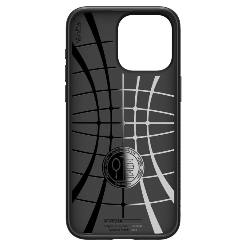 Spigen Liquid Air (ACS06704) dėklas Apple iPhone 15 Pro, matte black