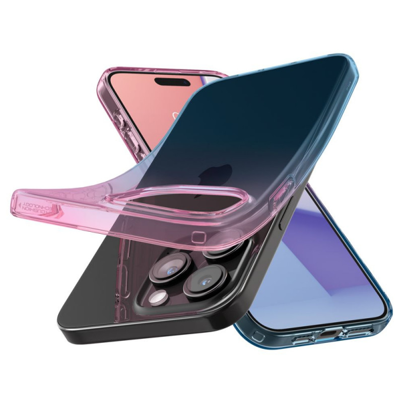 Spigen Liquid Crystal (ACS06700) dėklas Apple iPhone 15 Pro, Gradation Pink