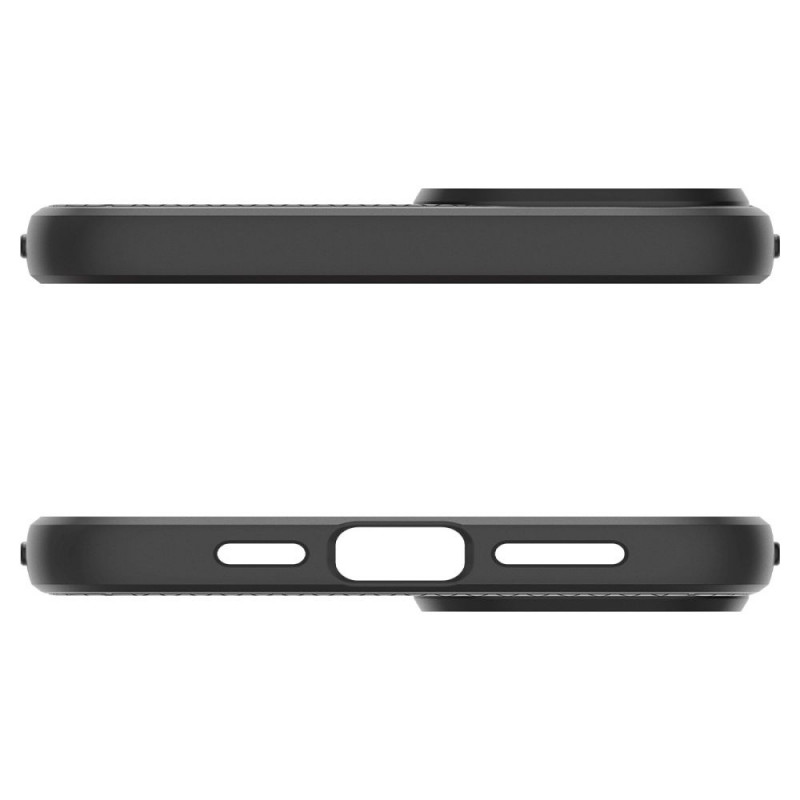Spigen Liquid Air Spigen dėklas, skirtas Apple iPhone 15 Plus / 14 Plus, matte black