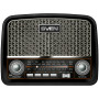 SVEN SRP-555 radijo garsiakalbis, juodas-sidabrinis, 3 W, FM/AM/SW, USB, SD/microSD, baterija