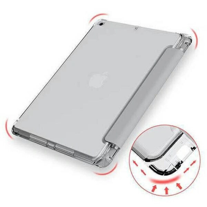 Mercury Clear Back Cover dėklas Apple iPad Air 10.9 2020/2022 / iPad Air 11 2024/2025, pilkas