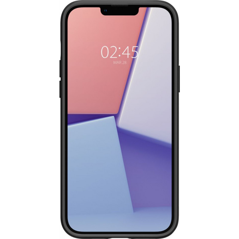Spigen Liquid Air matinis juodas dėklas Apple iPhone 14 Plus / 15 Plus telefonui