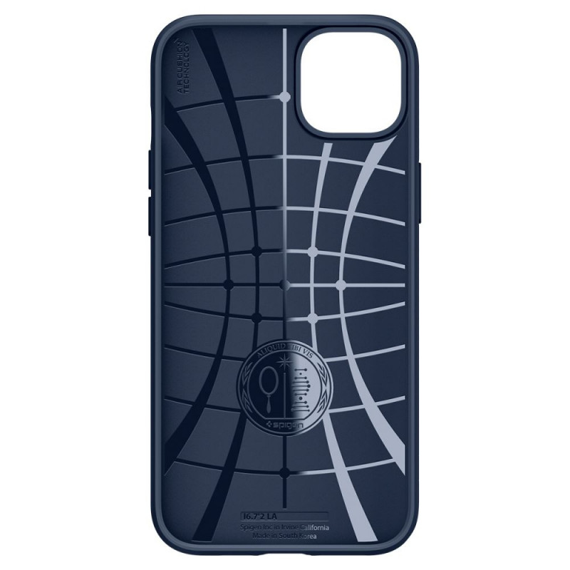 Spigen Liquid Air dėklas Apple iPhone 14 Plus / 15 Plus, Navy Blue