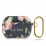 Guess Flower Collection N.3 dėklas Apple AirPods Pro, mėlynas