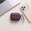 Tech-Protect Silicone Hook THP6103 Apple AirPods Pro 3 įkrovimo dėklo užvalkalas, bordo