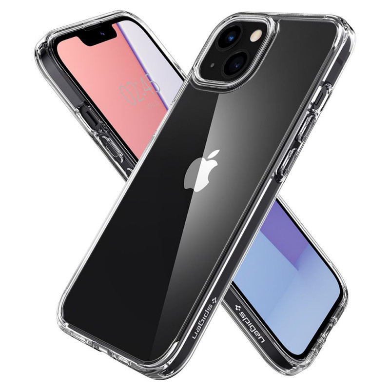 Spigen Ultra Hybrid Apple iPhone 13 dėklas, Crystal Clear