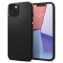 Spigen Liquid Air dėklas Apple iPhone 13, matinis juodas