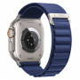 Tech-Protect Nylon Pro Apple Watch 8 / 9 / 10 / 11 / 12 / SE / Ultra 44/45/46/49 mm išmaniojo laikrodžio dirželis, Navy Blue