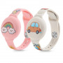 Tech-Protect Smooth Band vaikams apyrankė Apple AirTag 1 / 2, Colorful (2 vnt.)