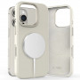 Tech-Protect Silicone Pure MagSafe dėklas, skirtas Apple iPhone 16 Pro, Cosmic Latte