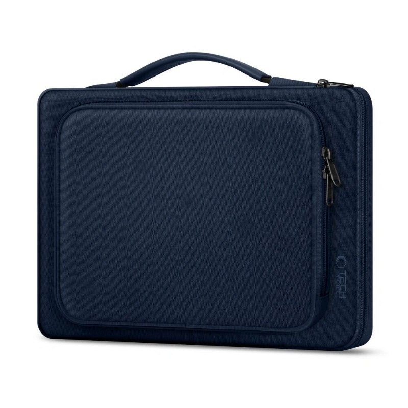 Tech-Protect Basic Bag nešiojamojo kompiuterio rankinė 15-16", tamsiai mėlyna