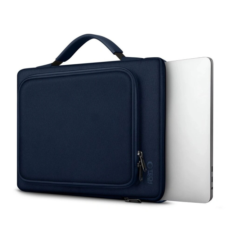 Tech-Protect Basic Bag nešiojamojo kompiuterio rankinė 15-16", tamsiai mėlyna