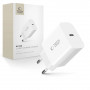 Tech-Protect NC20W sieninis įkroviklis su 1 USB-C prievadu PD20W, baltas