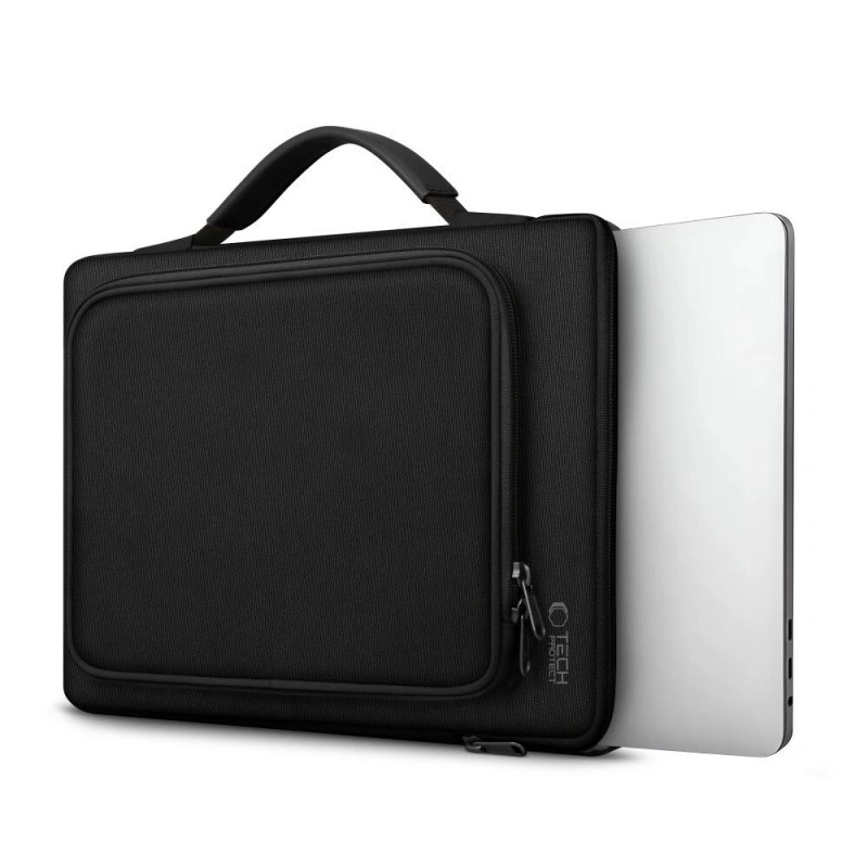Tech-Protect Basic Bag nešiojamojo kompiuterio rankinė 13-14", juoda