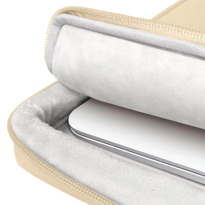 Tech-Protect Basic Bag nešiojamojo kompiuterio krepšys 13-14" Desert Beige