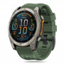Tech-Protect Silicone Tech-Protect silikoninis dirželis skirtas Garmin Fenix 5S / 5S Plus / 6S / 6S Pro / 7S / 8 (43 mm), Military Green