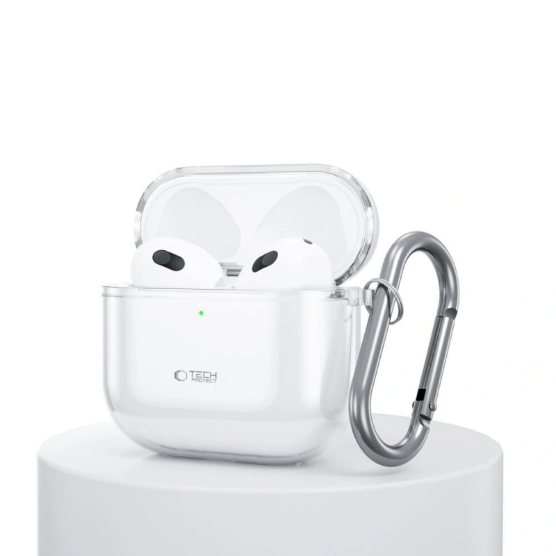 Tech-Protect Flexair Tech-Protect dėklas Apple AirPods 4, permatomas