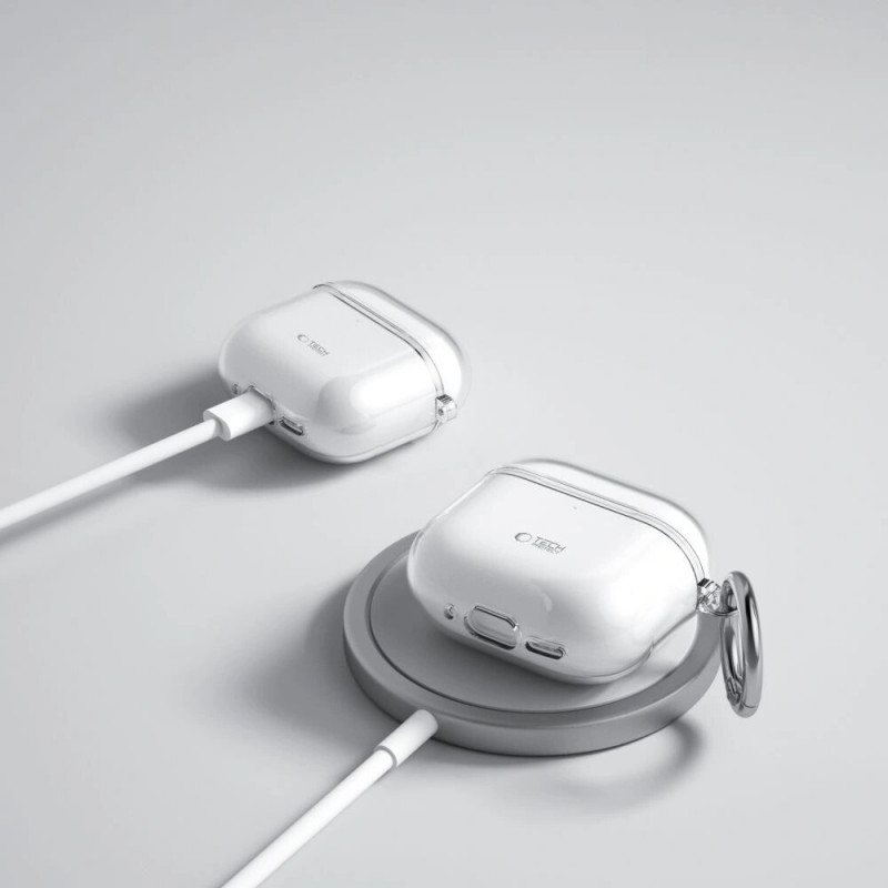 Tech-Protect Flexair Tech-Protect dėklas Apple AirPods 4, permatomas