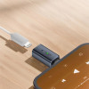 Tech-Protect UltraBoost USB-C – Lightning garso adapteris, pilkas