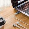 Tech-Protect UltraBoost USB-C – Lightning garso adapteris, pilkas
