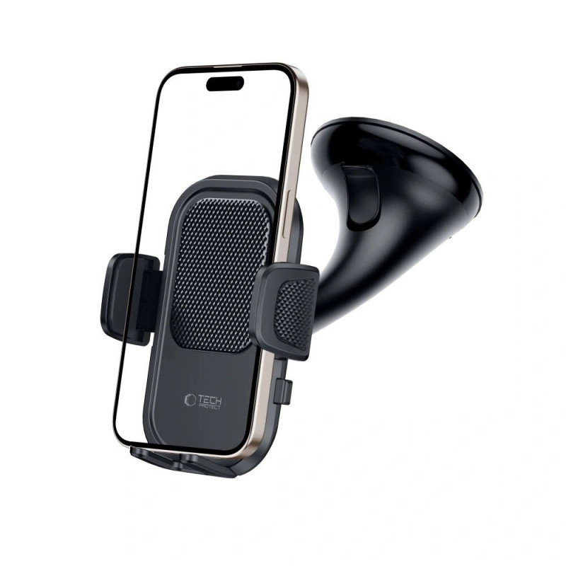 Tech-Protect V8 universalus automobilinis telefono laikiklis, juodas