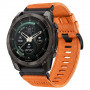 Tech-Protect Nylon Classic laikrodžio dirželis, skirtas Garmin Fenix 5X / 5X Plus / 6X / 6X Pro / 7X / 8 / 8 Pro / 9 / 9 Pro 47 mm, Signal Orange