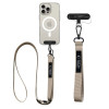 Tech-Protect C6S Rope Crossbody 2-in-1 telefono pakabukas, Cosmic Latte (smėlinis)