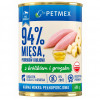 Petmex šunų ėdalas su triušiena ir kriauše suaugusiems šunims, 400 g