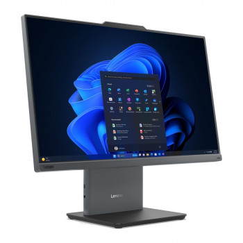 Lenovo ThinkCentre neo 50a G5 All-in-One kompiuteris, 23.8" FHD Touch, Intel Core 7 240H, 16 GB DDR5 RAM, 1 TB SSD, Windows 11 Pro, Luna Grey + Kensington K64467M-M1