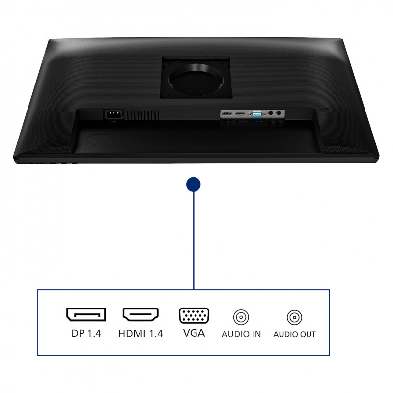 Philips 3000 Series 27B2N3200A/00 27 colių LED monitorius, IPS, Full HD, juodas